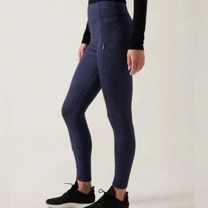 Athleta Rainier Textured Tights
